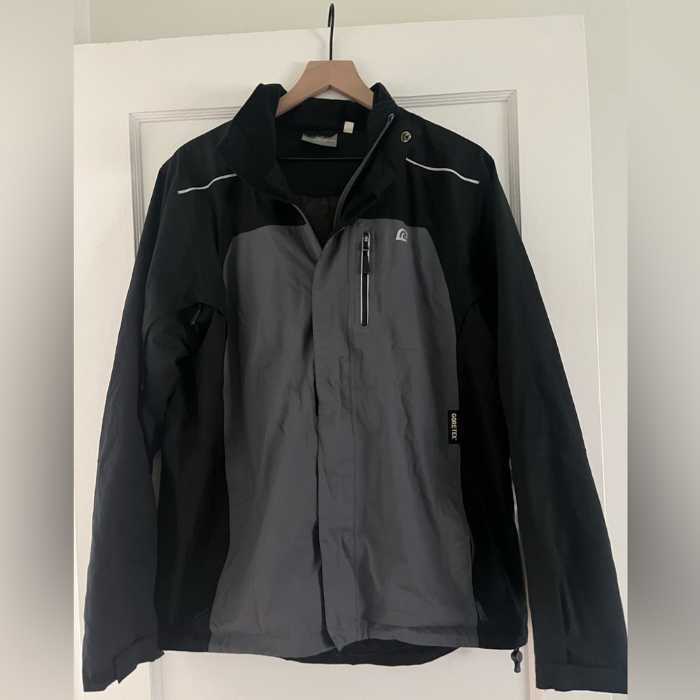 Men's Black and Gray Performance Jacket